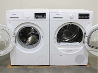 Siemens iq500 isensoric aquastop iqdrive wasmachine & siemens iq500 isensoric bestcollection wasdroger - afbeelding 2 van  8