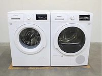 Siemens iq500 isensoric aquastop iqdrive wasmachine & siemens iq500 isensoric bestcollection wasdroger - afbeelding 1 van  8