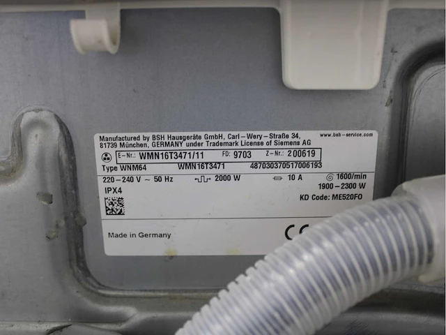 Siemens iq500 isensoric aquastop iqdrive wasmachine & siemens iq500 isensoric bestcollection wasdroger - afbeelding 5 van  8
