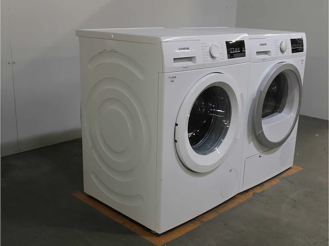 Siemens iq500 isensoric aquastop iqdrive wasmachine & siemens iq500 isensoric droger - afbeelding 4 van  8