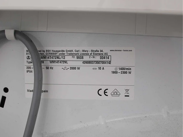 Siemens iq500 isensoric aquastop iqdrive wasmachine & siemens iq500 isensoric selfcleaning condenser wasdroger - afbeelding 5 van  8