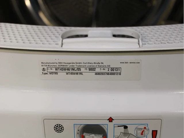 Siemens iq500 isensoric aquastop iqdrive wasmachine & siemens iq500 isensoric selfcleaning condenser wasdroger - afbeelding 8 van  8