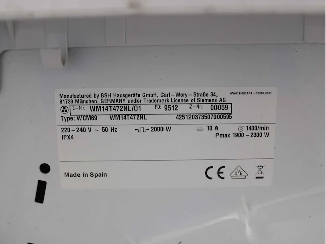 Siemens iq500 isensoric aquastop iqdrive wasmachine & siemens iq500 isensoric wasdroger - afbeelding 5 van  8