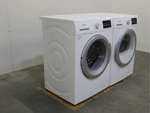 Siemens iq500 isensoric aquastop iqdrive wasmachine & siemens iq500 isensoric wasdroger - afbeelding 4 van  8