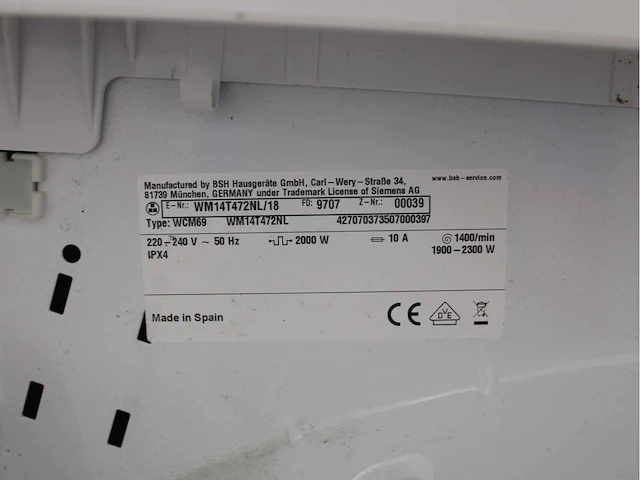 Siemens iq500 isensoric aquastop iqdrive wasmachine & siemens iq500 isensoric wasdroger - afbeelding 5 van  8