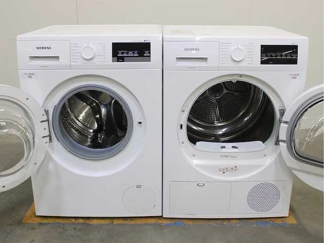 Siemens iq500 isensoric aquastop iqdrive wasmachine & siemens iq500 isensoric wasdroger - afbeelding 2 van  8