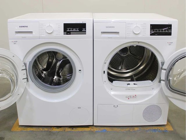 Siemens iq500 isensoric aquastop iqdrive wasmachine & siemens iq500 isensoric wasdroger - afbeelding 2 van  8
