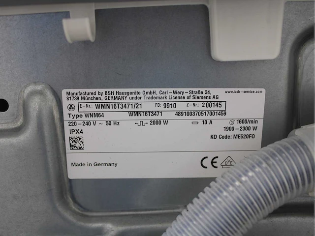 Siemens iq500 isensoric aquastop iqdrive wasmachine & siemens iq500 isensoric wasdroger - afbeelding 5 van  8