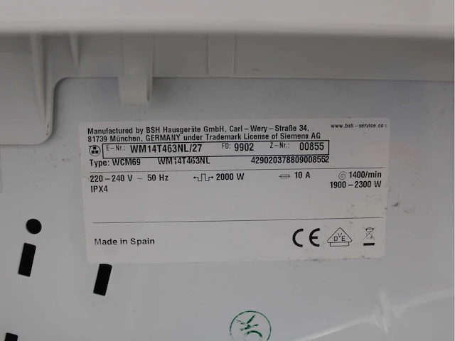 Siemens iq500 isensoric aquastop iqdrive wasmachine & siemens iq500 isensoric wasdroger - afbeelding 5 van  8
