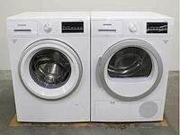 Siemens iq500 isensoric aquastop iqdrive wasmachine & siemens iq500 isensoric wasdroger - afbeelding 1 van  8
