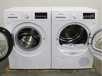 Siemens iq500 isensoric aquastop iqdrive wasmachine & siemens iq500 isensoric wasdroger - afbeelding 2 van  8
