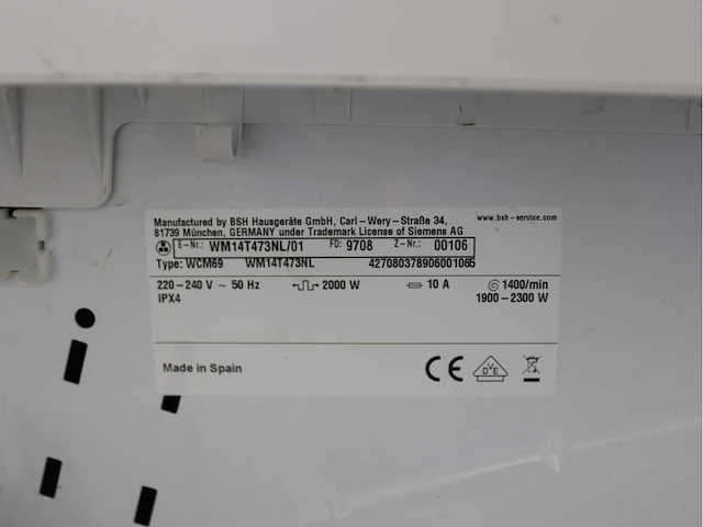 Siemens iq500 isensoric aquastop iqdrive wasmachine & siemens iq500 isensoric wasdroger - afbeelding 5 van  8