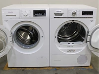 Siemens iq500 isensoric aquastop iqdrive wasmachine & siemens iq700 isensoric selfcleaning condenser wasdroger - afbeelding 2 van  8