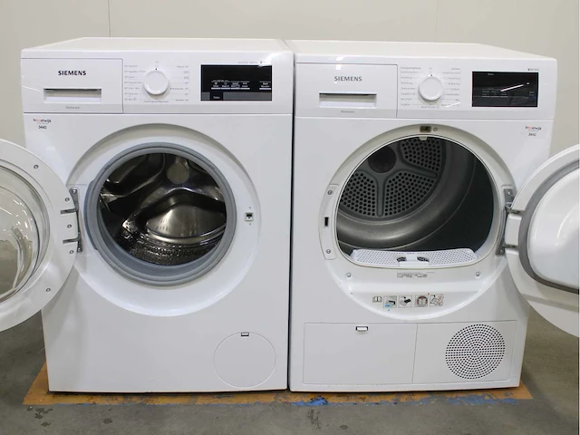 Siemens iq500 isensoric aquastop iqdrive wasmachines & siemens iq300 isensoric wasdrogers - afbeelding 2 van  8