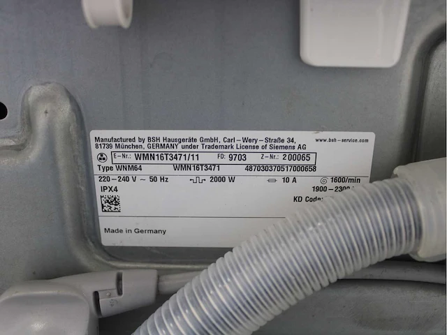 Siemens iq500 isensoric aquastop iqdrive wasmachines & siemens iq300 isensoric wasdrogers - afbeelding 5 van  8