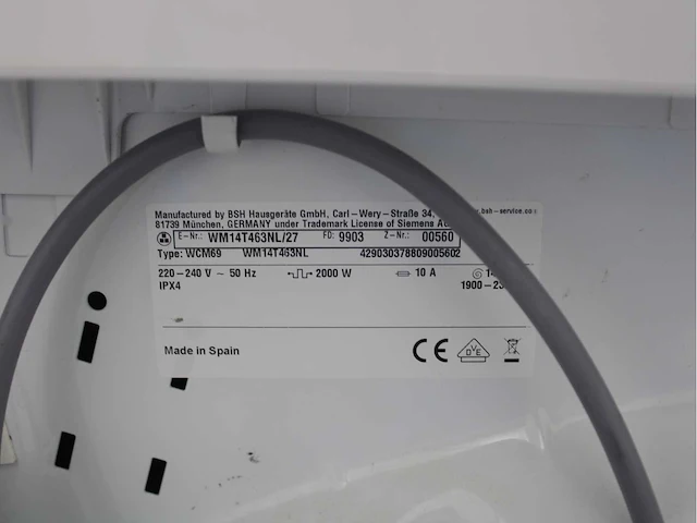 Siemens iq500 isensoric aquastop iqdrive wasmachines & siemens iq300 isensoric wasdrogers - afbeelding 5 van  7