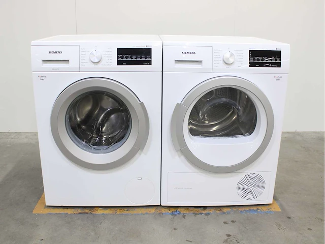 Siemens iq500 isensoric aquastop iqdrive wasmachines & siemens iq500 bestcollection selfcleaning condenser wasdrogers - afbeelding 1 van  8