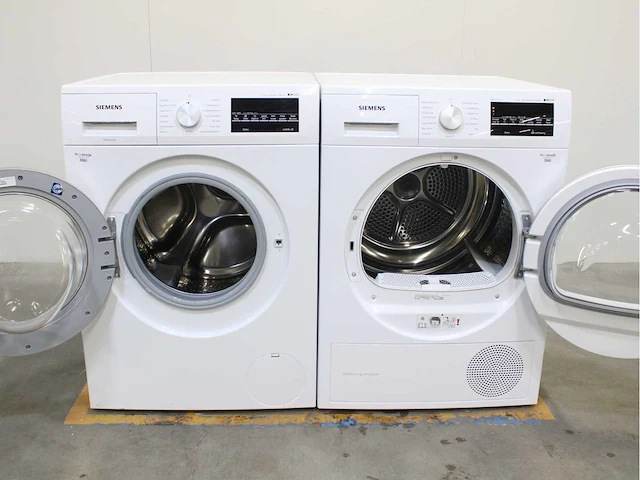 Siemens iq500 isensoric aquastop iqdrive wasmachines & siemens iq500 bestcollection selfcleaning condenser wasdrogers - afbeelding 2 van  8
