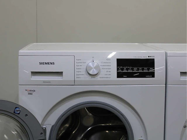 Siemens iq500 isensoric aquastop iqdrive wasmachines & siemens iq500 bestcollection selfcleaning condenser wasdrogers - afbeelding 3 van  8