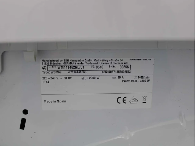 Siemens iq500 isensoric aquastop iqdrive wasmachines & siemens iq500 bestcollection selfcleaning condenser wasdrogers - afbeelding 5 van  8