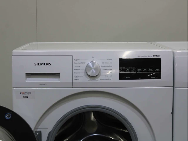Siemens iq500 isensoric aquastop iqdrive wasmachines & siemens iq500 isensoric bestcollection selfcleaning condenser wasdrogers - afbeelding 3 van  8