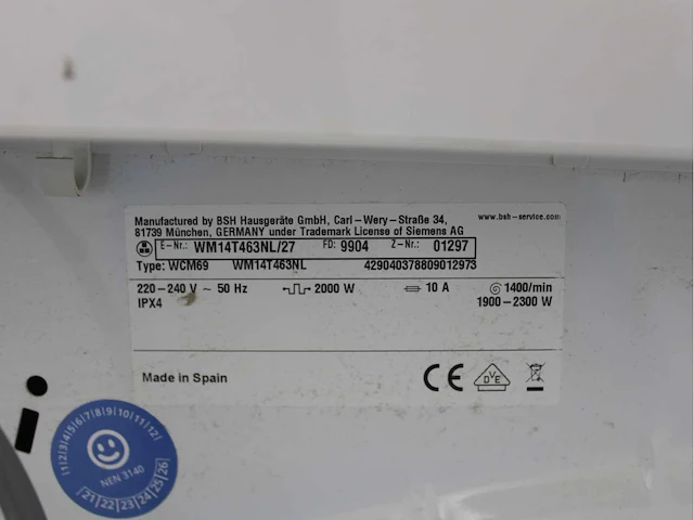 Siemens iq500 isensoric aquastop iqdrive wasmachines & siemens iq500 isensoric bestcollection selfcleaning condenser wasdrogers - afbeelding 5 van  8