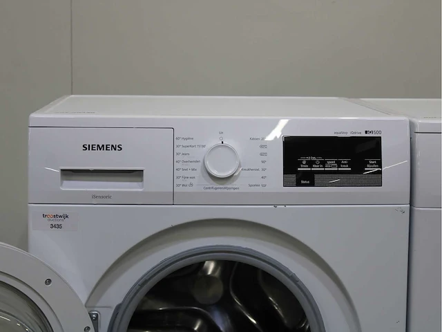 Siemens iq500 isensoric aquastop iqdrive wasmachines & siemens iq500 isensoric bestcollection wasdrogers - afbeelding 3 van  8