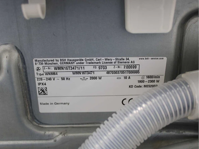 Siemens iq500 isensoric aquastop iqdrive wasmachines & siemens iq500 isensoric bestcollection wasdrogers - afbeelding 5 van  8