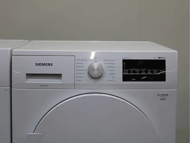 Siemens iq500 isensoric aquastop iqdrive wasmachines & siemens iq500 isensoric bestcollection wasdrogers - afbeelding 6 van  8