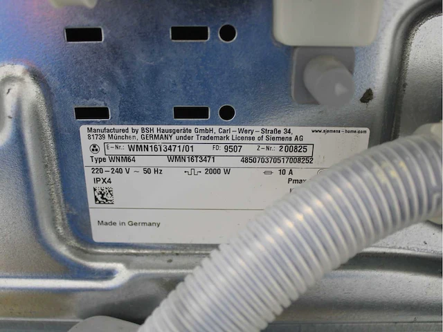 Siemens iq500 isensoric aquastop iqdrive wasmachines & siemens iq500 isensoric bestcollection wasdrogers - afbeelding 5 van  8
