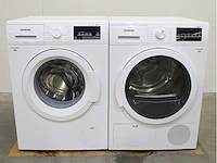 Siemens iq500 isensoric aquastop iqdrive wasmachines & siemens iq500 isensoric bestcollection wasdrogers - afbeelding 1 van  8