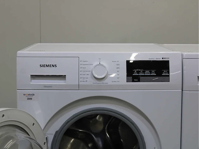 Siemens iq500 isensoric aquastop iqdrive wasmachines & siemens iq500 isensoric bestcollection wasdrogers - afbeelding 3 van  8