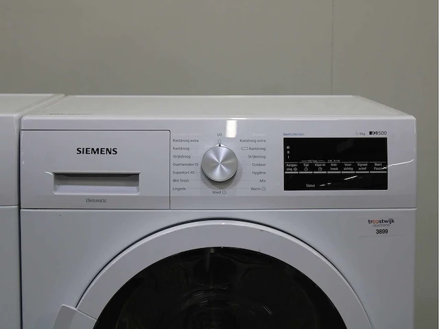 Siemens iq500 isensoric aquastop iqdrive wasmachines & siemens iq500 isensoric bestcollection wasdrogers - afbeelding 6 van  8