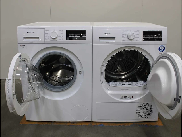 Siemens iq500 isensoric aquastop iqdrive wasmachines & siemens iq500 isensoric selfcleaning condenser a+++ wasdrogers - afbeelding 2 van  8