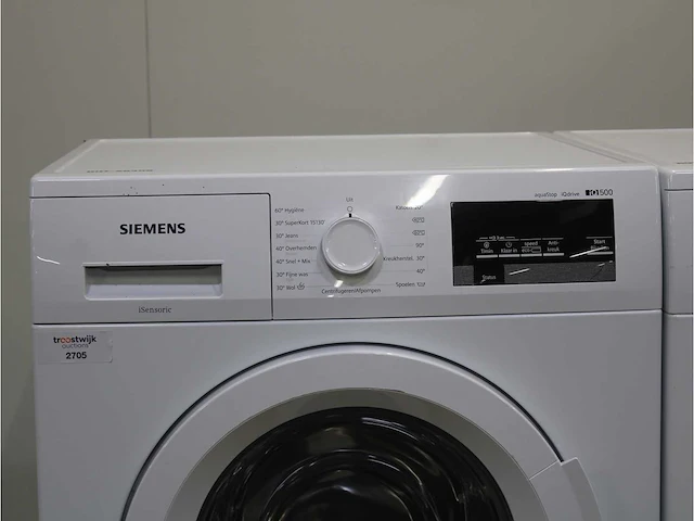 Siemens iq500 isensoric aquastop iqdrive wasmachines & siemens iq500 isensoric selfcleaning condenser a+++ wasdrogers - afbeelding 3 van  8
