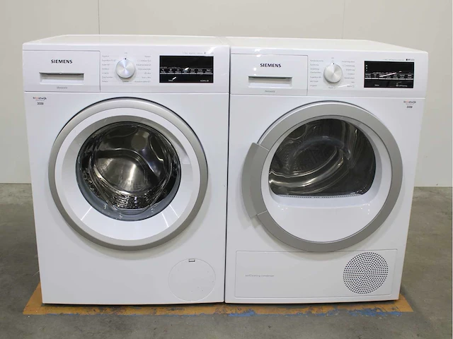 Siemens iq500 isensoric aquastop iqdrive wasmachines & siemens iq500 isensoric selfcleaning condenser wasdrogers - afbeelding 1 van  8