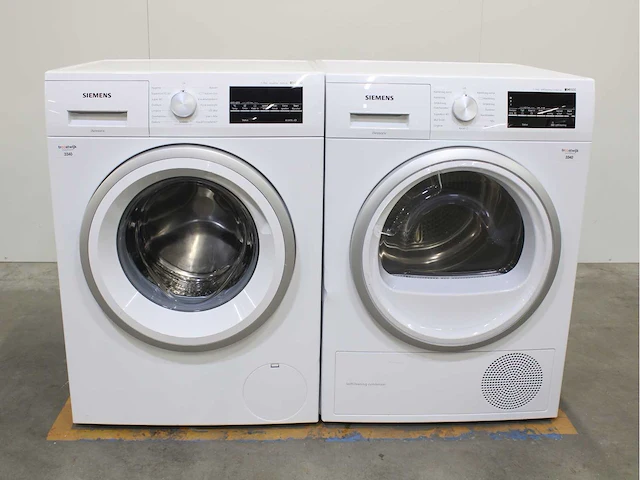 Siemens iq500 isensoric aquastop iqdrive wasmachines & siemens iq500 isensoric selfcleaning condenser wasdrogers - afbeelding 1 van  8