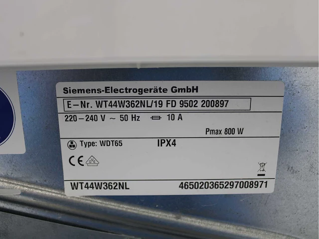 Siemens iq500 isensoric aquastop iqdrive wasmachines & siemens iq500 isensoric selfcleaning condenser wasdrogers - afbeelding 8 van  8