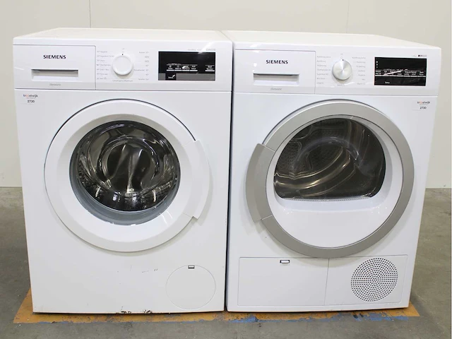Siemens iq500 isensoric aquastop iqdrive wasmachines & siemens iq500 isensoric wasdrogers - afbeelding 1 van  8