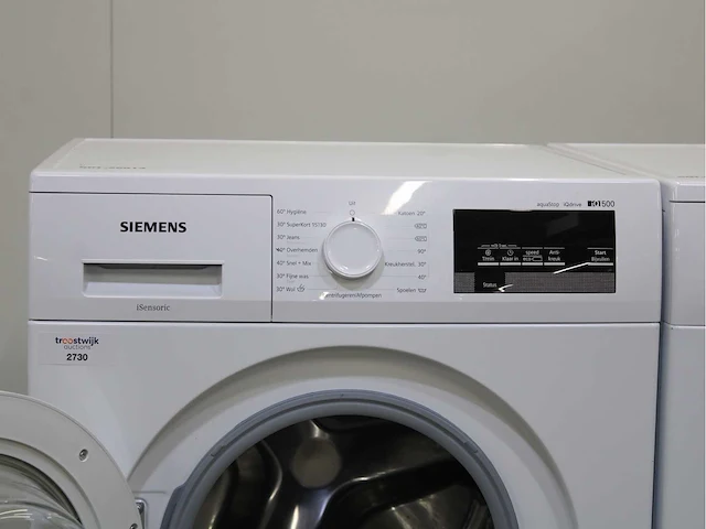 Siemens iq500 isensoric aquastop iqdrive wasmachines & siemens iq500 isensoric wasdrogers - afbeelding 3 van  8