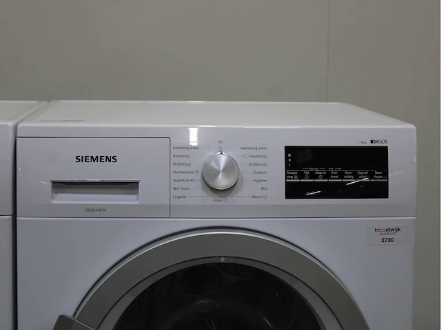 Siemens iq500 isensoric aquastop iqdrive wasmachines & siemens iq500 isensoric wasdrogers - afbeelding 6 van  8