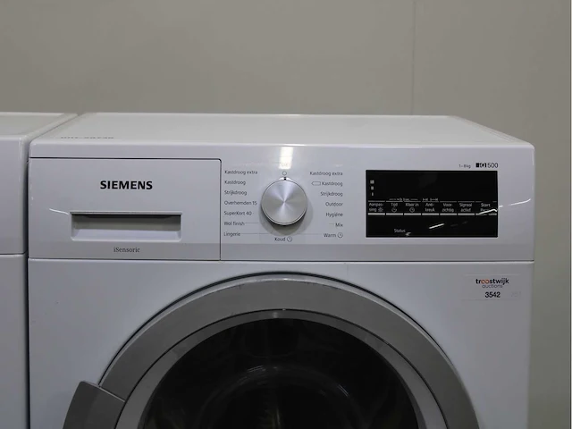 Siemens iq500 isensoric aquastop iqdrive wasmachines & siemens iq500 isensoric wasdrogers - afbeelding 6 van  8