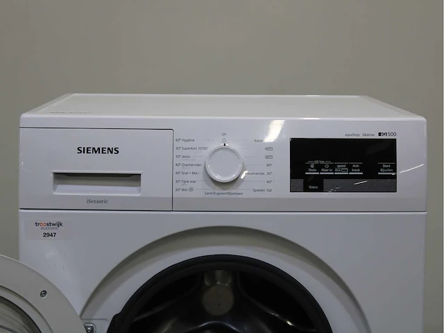 Siemens iq500 isensoric aquastop iqdrive wasmachines - afbeelding 3 van  6