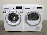 Siemens iq500 isensoric aquastop wasmachine & siemens iq500 isensoric bestcollection selfcleaning condenser wasdroger - afbeelding 2 van  8