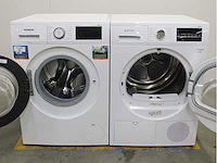 Siemens iq500 isensoric aquastop wasmachine & siemens iq500 isensoric extraklasse wasdroger - afbeelding 2 van  8