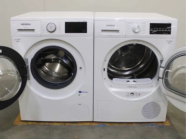 Siemens iq500 isensoric aquastop wasmachine & siemens iq500 isensoric selfcleaning condenser wasdroger - afbeelding 2 van  8