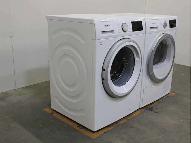 Siemens iq500 isensoric aquastop wasmachines & siemens iq500 isensoric extraklasse wasdrogers - afbeelding 4 van  8