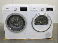 Siemens iq500 isensoric bestcollection aquastop wasmachine & siemens iq500 isensoric selfcleaning condenser extraklasse wasdroger - afbeelding 1 van  8