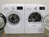 Siemens iq500 isensoric bestcollection aquastop wasmachine & siemens iq500 isensoric selfcleaning condenser extraklasse wasdroger - afbeelding 2 van  8