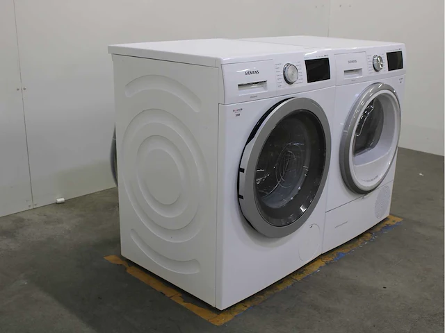 Siemens iq500 isensoric bestcollection aquastop wasmachine & siemens iq500 isensoric selfcleaning condenser extraklasse wasdroger - afbeelding 4 van  8